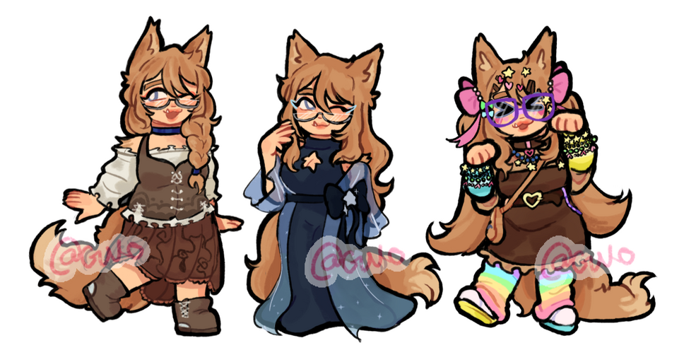 Mini chibis + additional + complexity fee ($30)